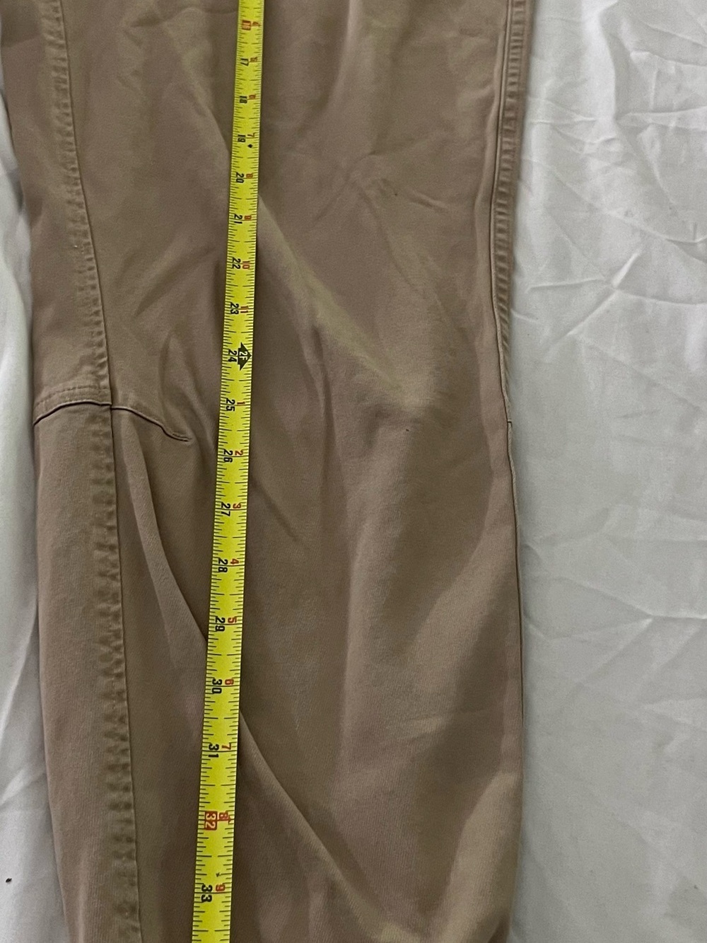 Under Armor Men's Performance Jogger Pants Khaki Elastic-Waist Zip Pockets - Picture 10 of 11